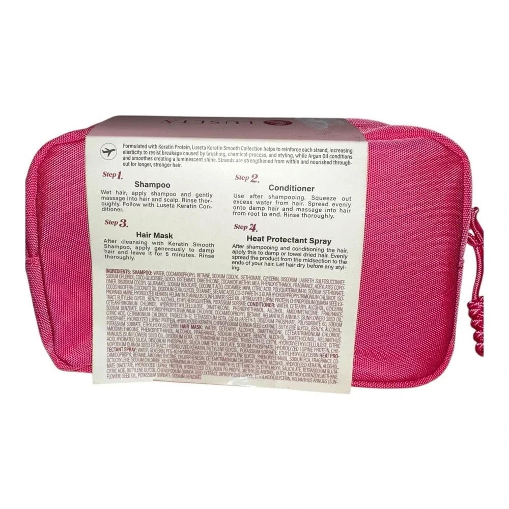 704. NEW LUSETA Smoothing & Nourishing Travel Set